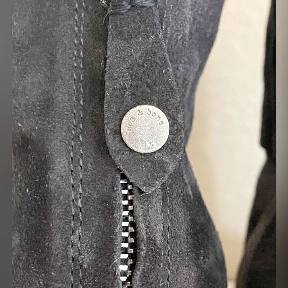 Rag & Bone Newbury Nubuck Ankle Boot, Slate 39 - Picture 7 of 10